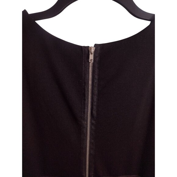 Lane Bryant Ponte Knit Colorblock Sheath Dress Size 18/20 Preppy Office Stretch - Picture 5 of 7